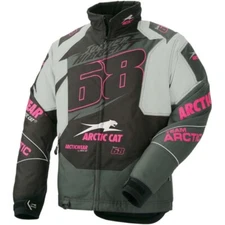 Arctic Cat Women's Team Arctic Tucker Hibbert Jacket - Pink 5280-222