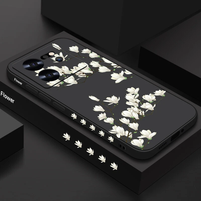 Shockproof Flower Lanyard Phone Case for Xiaomi Redmi Note 13T 12 11 Pro  