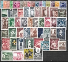 AUSTRIA  1945-1964 interesting MH lot between Michel 720 / 1172
