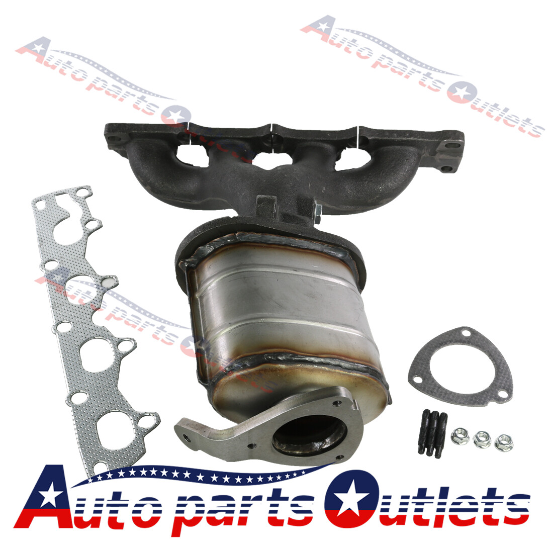 Fits Chevy Malibu Pontiac G6 Exhaust Manifold Catalytic Converter