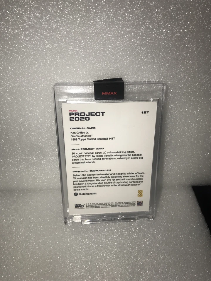 Topps PROJECT 2020 Card 127 - 1989 Ken Griffey Jr. by Oldmanalan - Image 2 of 4