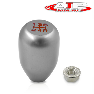 5 Speed Manual JDM Type R Aluminum Shift Knob M/T Gray For Honda Civic Integra