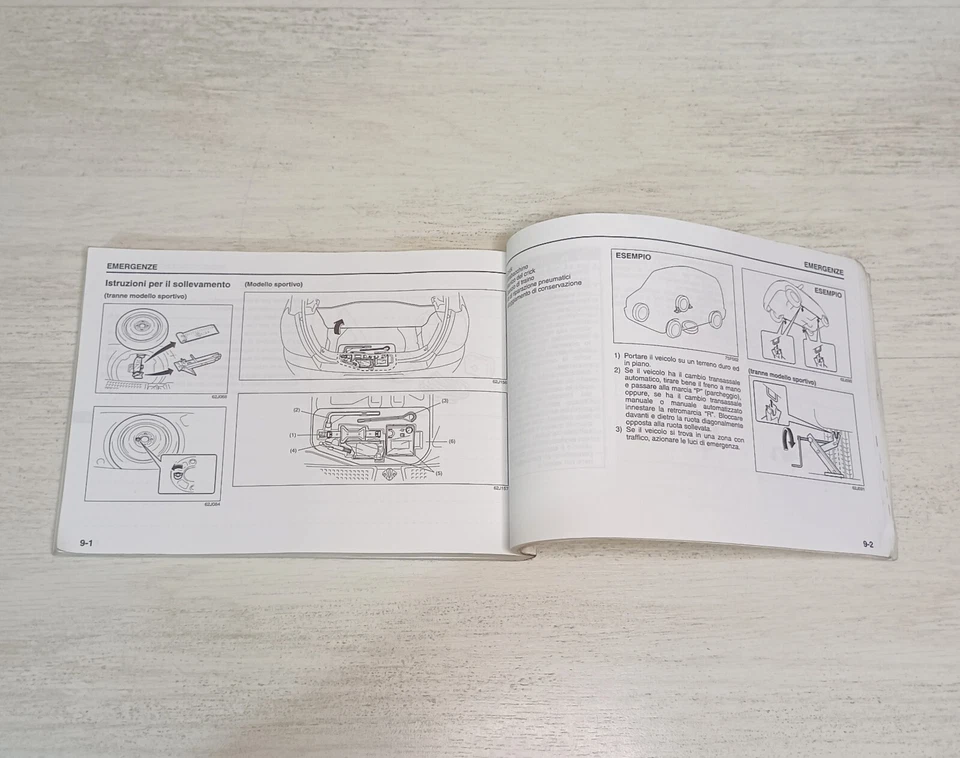 Libretto Uso E Manutenzione Suzuki Swift 2004 / 2010 Italiano Manuale Istruzioni - Immagine 4 di 4