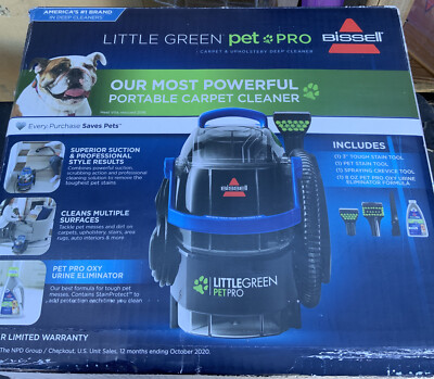 bissell little green pet machine