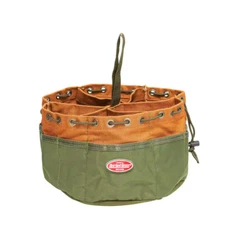 10 In. Parachute Parts Tool Bag in Brown durable tool storage