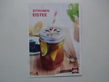 Pubblicità Schwartau / Limoni TÈ GELATO / Retro istruzioni preparazione