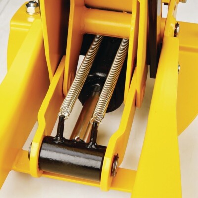 3 Ton Low Profile Floor Jack Super Duty with RAPID PUMP Yellow Car