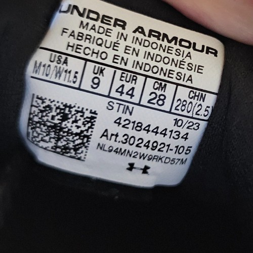 Size 10 Under Armour HOVR Summit Fat Tire Delta Castlerock Violet