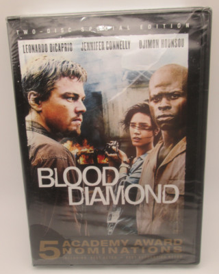 Blood Diamond (DVD, 2007) L. DiCaprio / NEW, sealed, ships next business day!
