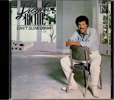 LIONEL RICHIE - Can't Slow Down  (Japan-CD) mit ''All night long'', Hello''