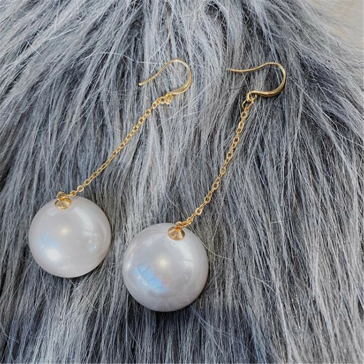 Susan Shaw Gold Shell Pearl Earrings | Women's Jewelry – THE LUCKY KNOT