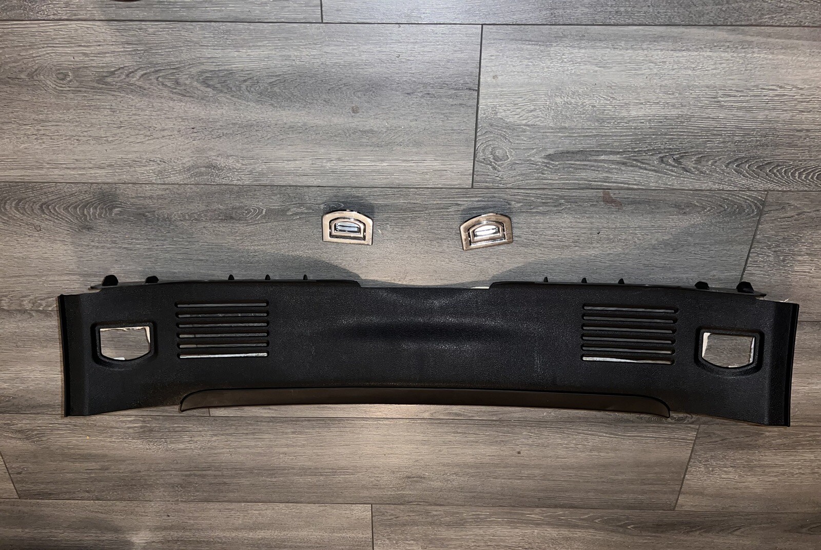 03-10 Bentley Continental GT GTC Gate Trunk Lock Cover Sill Scuff Panel Trim OEM