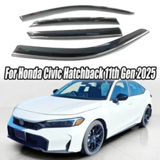 For Honda Civic Hatchback 11th Gen 2025 Window Visor Wind Deflector Rain Guard