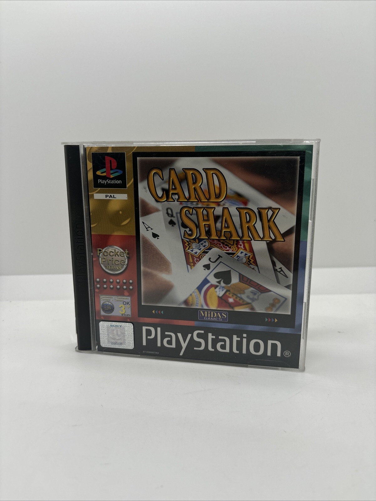 Jeu CARD SHARK Sony Playstation 1 PS1 Complet