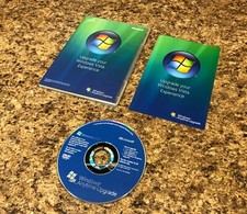 Microsoft Windows Vista Anytime Upgrade Disc w/ Case and Booklet 32 Bit