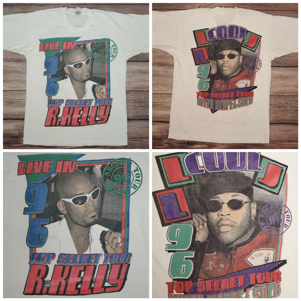 RARE Vintage OG R KELLY LL Cool J Live in 96' Top Secret RARE Vintage OG R KELLY LL Cool J Live in 96' Top Secret