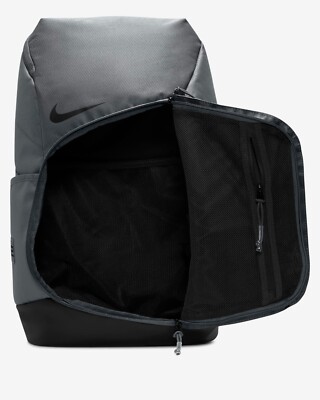 Nike Hoops Elite Backpack 32L🔥New School Book Bag Iron Grey/Black