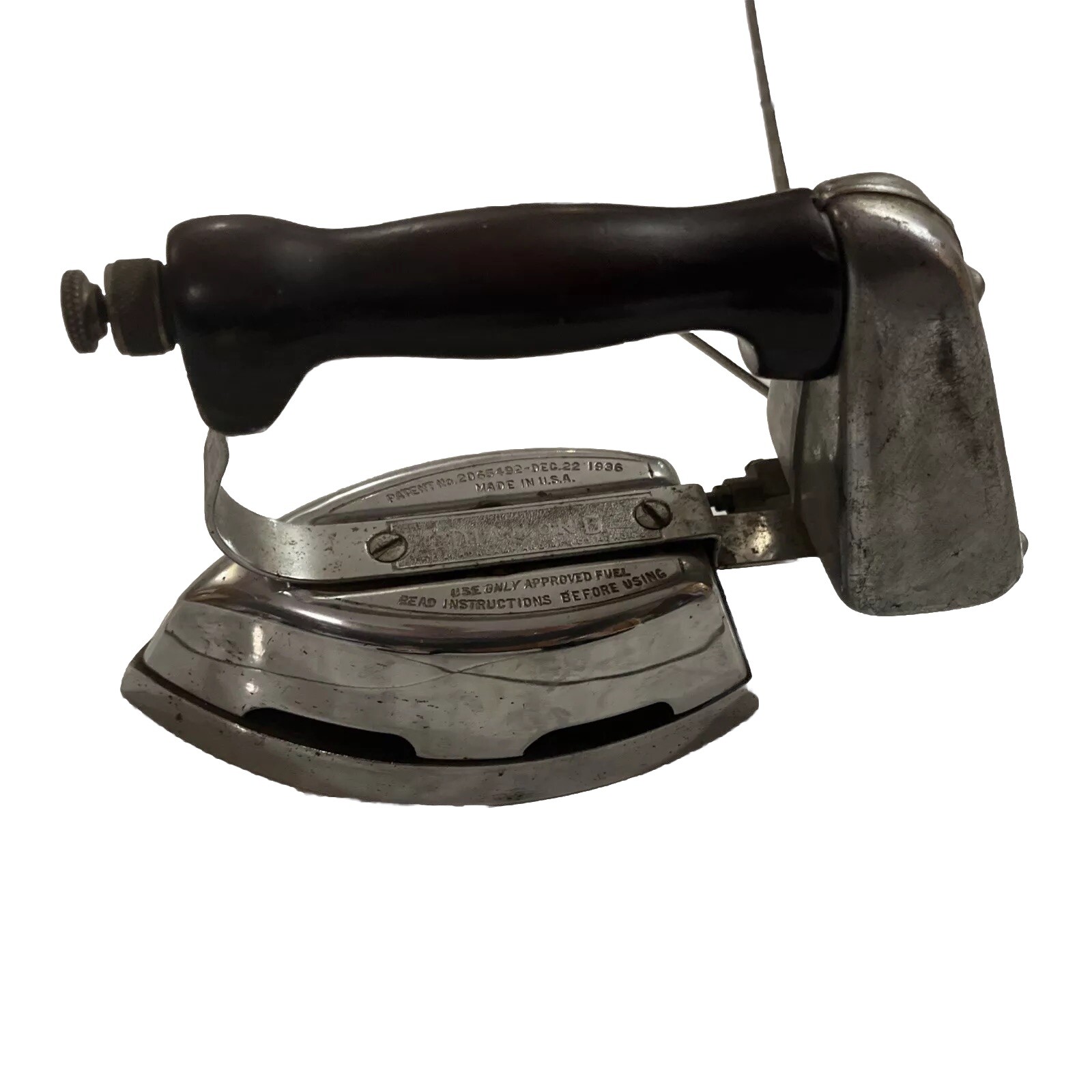 antique iron estate piece Made in U.S.A. collector item