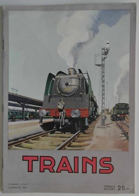 Züge Nr. 1 - 1944: Belgische Zeitschrift - Die wahren Eisenbahnen - Amateurenetzwerk