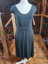 Nwt Liz Lange Maternity Dress Small Petite Stretch Lbd Party Wedding Black NEW