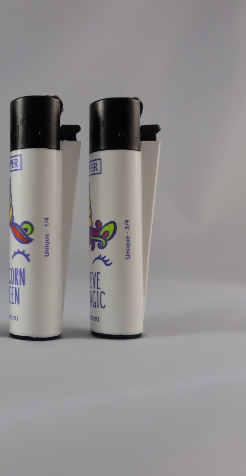 cute NEW Unicorn Unique series Clipper lighters set of 2 - 420 stoner