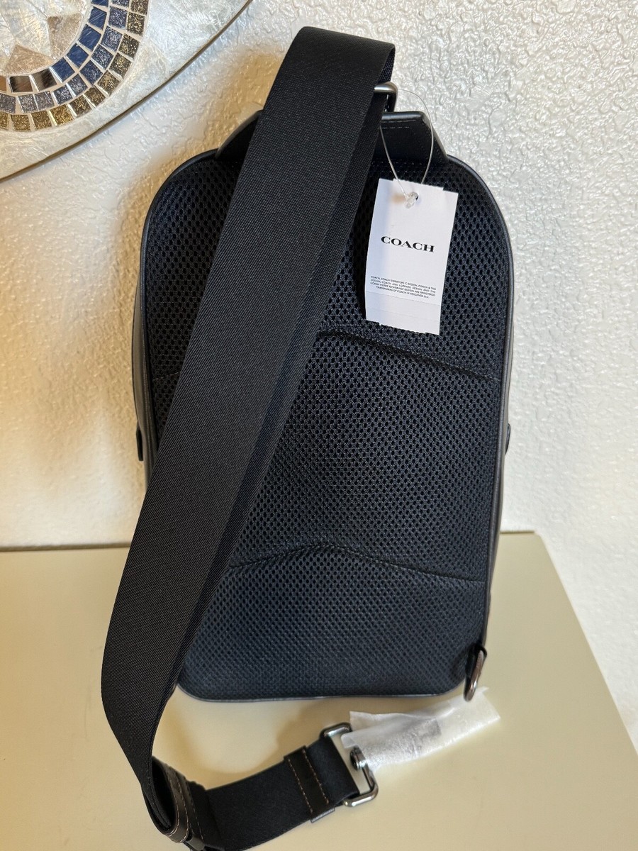 Coach Graham Pack In Blocked Signature Canvas With Varsity