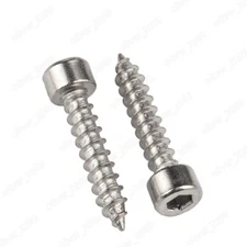 M2 M2.6 M3-M6 304 Stainless Steel Allen Hex Socket Cap Head Sheet Metal Screws