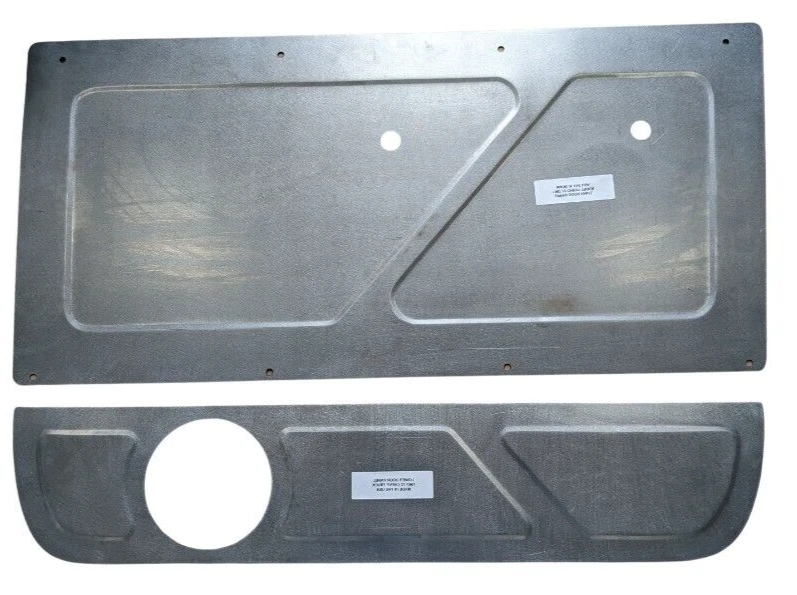1967-1972 Chevrolet C10 Truck Upper & lower Door Panels w/Bead Roll New Pair - Image 3 of 3