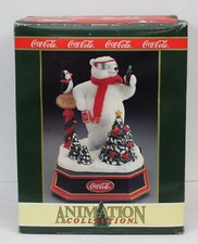 Vtg Coca Cola Animation Always Cool Polar Bear in Box Coke Works See Video 1994