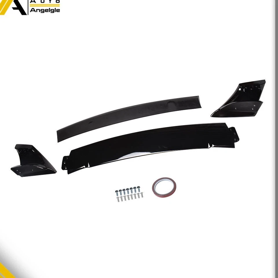 Trunk Wing Spoiler For 2006-2011 Honda Civic 4DR Sedan Painted Mugen Style 4Pcs Foto 4 de 4