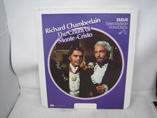 the count of monte cristo ced video disc movie vtg 1974
