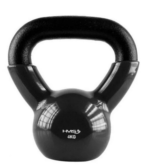 5907695524147 Гиря виниловая 4 кг schwarz HMS KNV04 HMS 5690₽