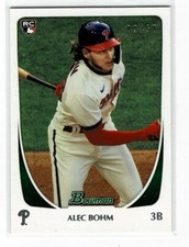 2021 BOWMAN THROUGH THE YEARS VARIATION ALEX BOHM RC 02/50 PHILADELPHIA PHILLIES