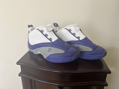 Reebok Answer DMX Allen Iverson Size Purple White