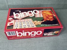 Vintage Bingo Game Cardinal 1981 with The Bingo Machine Extra Bingo Cards