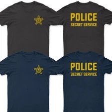 New US Police Secret Service Military Special Force Department T - SHIRT 