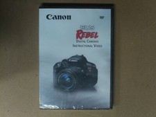 New Sealed Canon Tutorial Guide DVD Instructional Video for Canon EOS Rebel SLRs