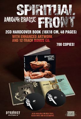 SPIRITUAL FRONT Amour Braque 2CD+BUCH 2018 LTD.700