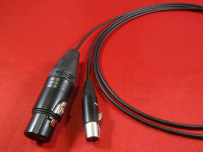 MOGAMI 2697 TINY XLR FEMALE (TA3F) | NEUTRIK XLR FEMALE CABLE.