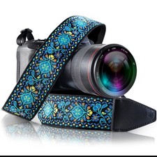 Camera Strap For Photographers Padded Universal Fit Neck Shoulder  Crossbody...