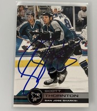 2001-02 Pacific Retail LTD #348 Scott Thornton /149 Auto Autograph Signed
