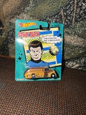 Hot Wheels '38 Dodge Airflow Dr. Mccoy Star Trek Pop Culture #BDR77 Brown 1:64