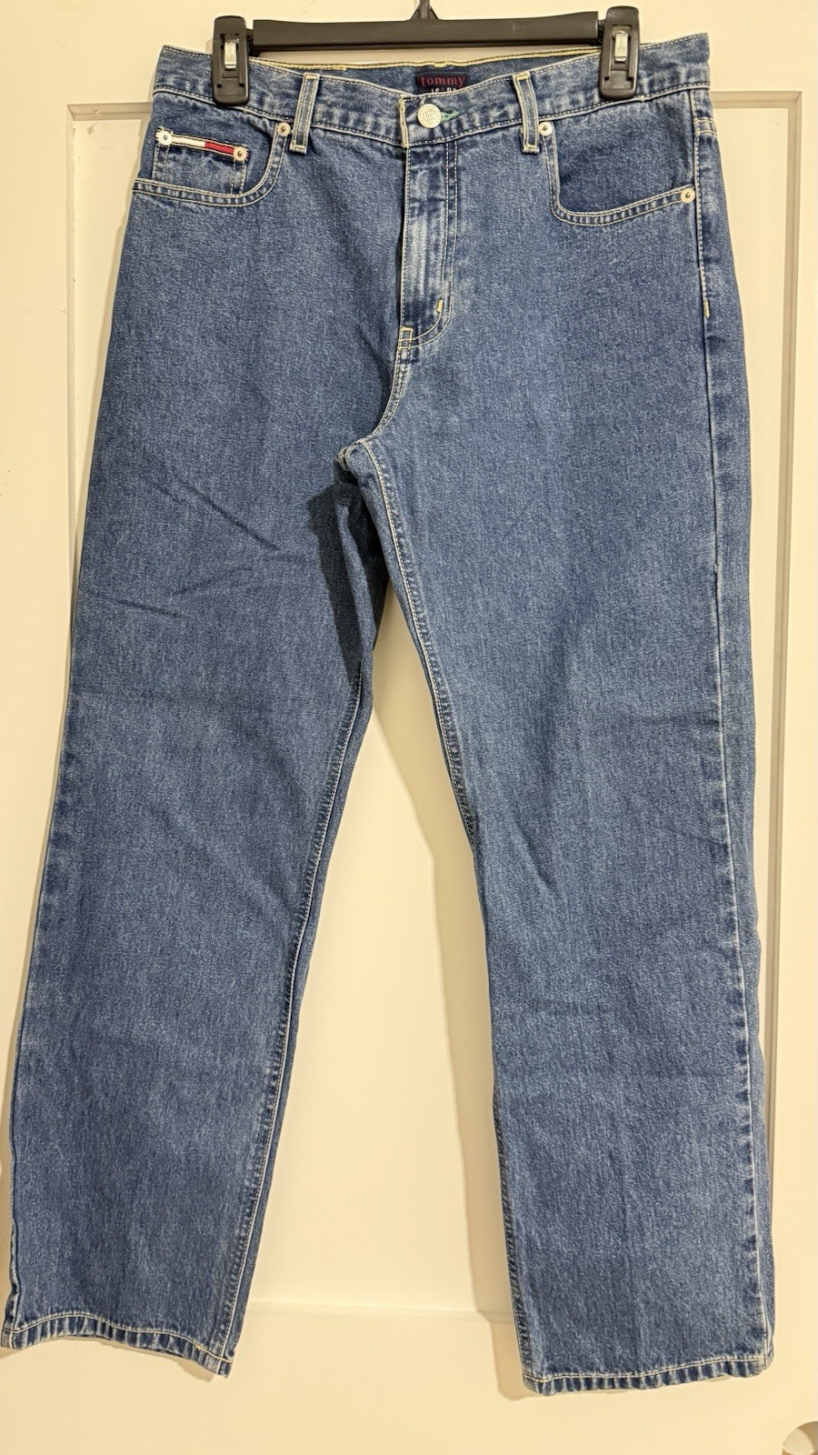 Vintage 2000 Tommy Hilfiger Jeans - High Rise Relaxed Fit - Y2K Baggy Denim 9/28