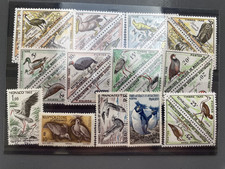 Mauritanie + territoires français – oiseaux, taxe et territoires d'outre-mer 