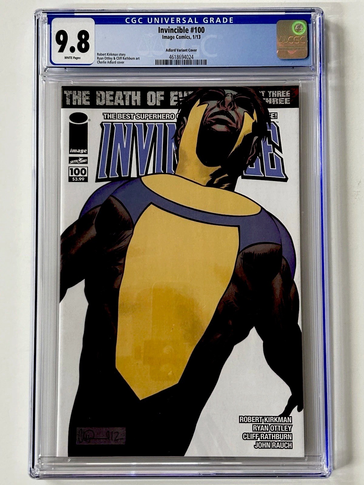 Invincible #100 (Adlard Variant Cover) Value - GoCollect