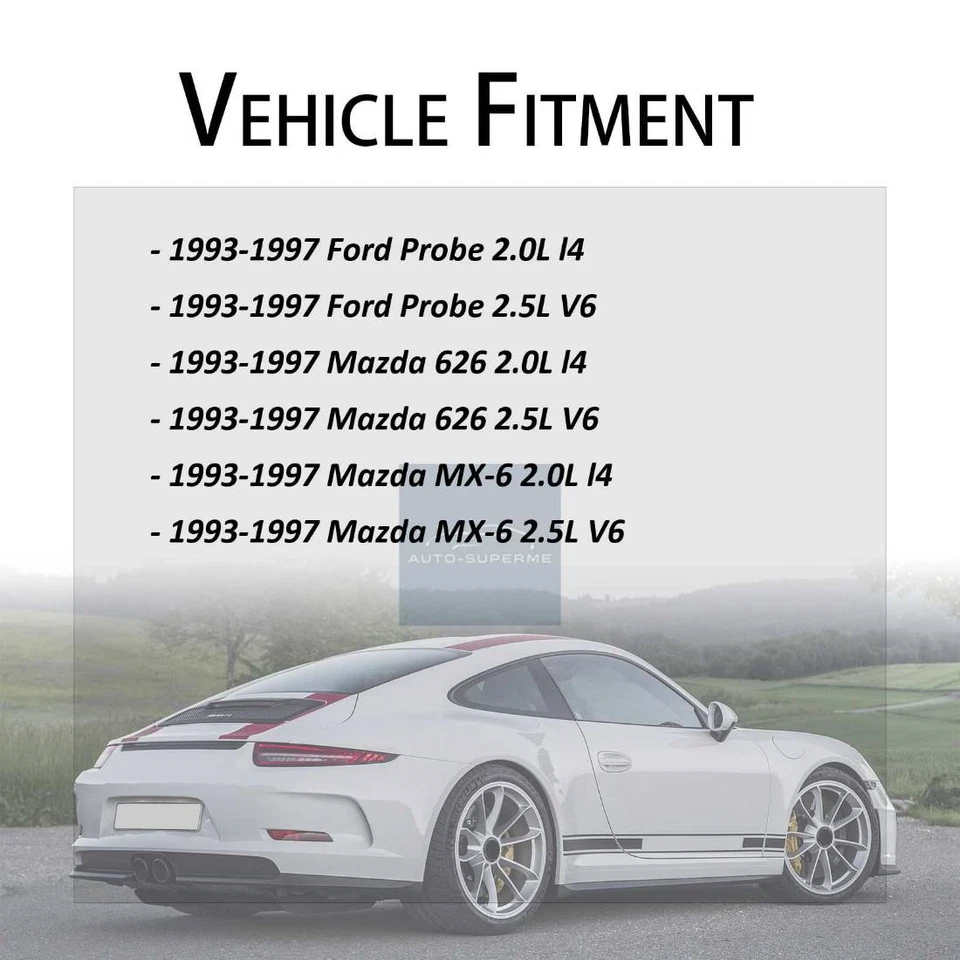 Puntal de suspensión delantera trasera 4x para Ford Probe 1993 1994 1995 1996 1997 2,5 L Foto 2 de 4