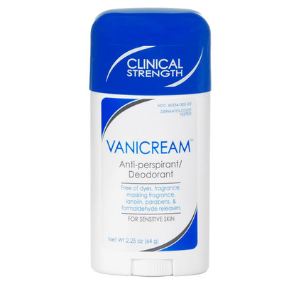 Vanicream Anti-Perspirant Deodorant for Sensitive Skin - 2.25 Oz - Clinical-Stre