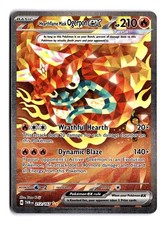 Carta Pokemon Maschera Fiamma del Cuore Ogerpon ex 212/167 Holo Near Mint