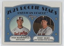 2021 Topps Heritage Rookie Stars Ryan Mountcastle Bobby Dalbec #185 0it8