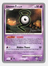 Unown [G] - 2009 (Jason Martinez) World Championship Decks #57/106 LP Pokemon TC